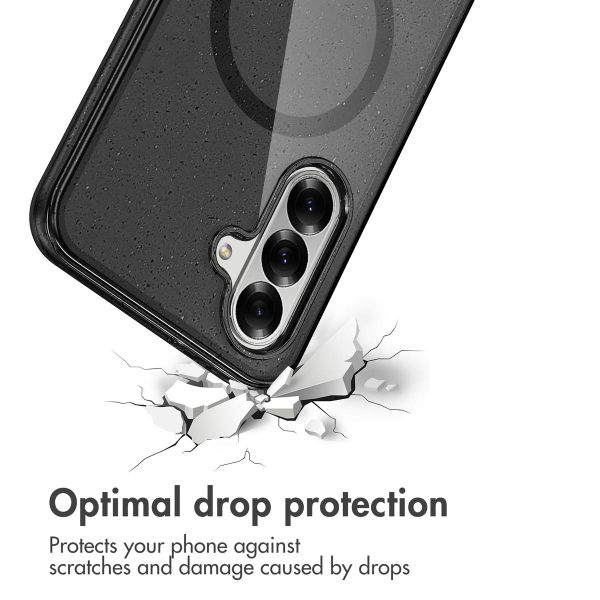 imoshion Sparkle Backcover met MagSafe Samsung Galaxy A36 - Glitter Zwart