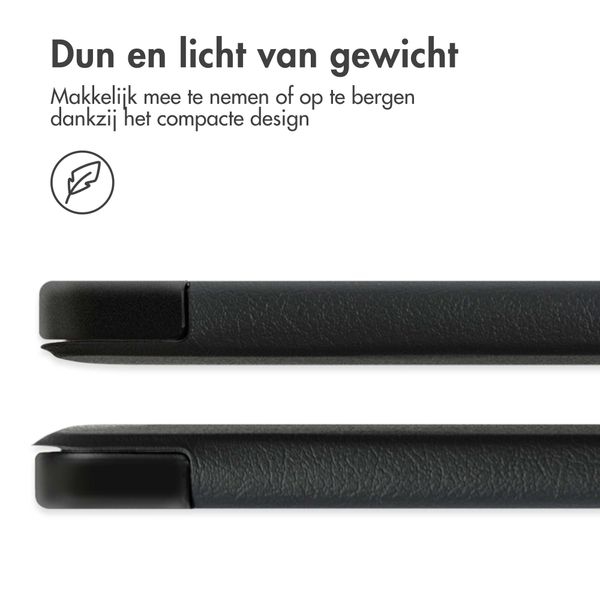imoshion Trifold Bookcase Lenovo Tab P12 Pro - Zwart