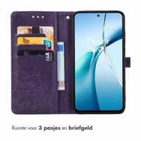 imoshion Mandala Bookcase Motorola Edge 60 Neo - Paars