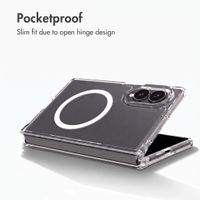 Accezz Xtreme Impact Back Cover with MagSafe Samsung Galaxy Z Fold 8 - Transparent