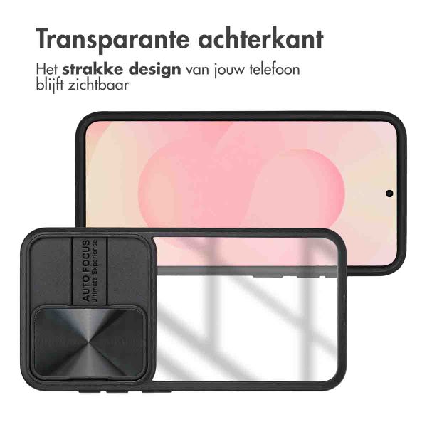 imoshion Camslider Backcover Samsung Galaxy S25 - Zwart