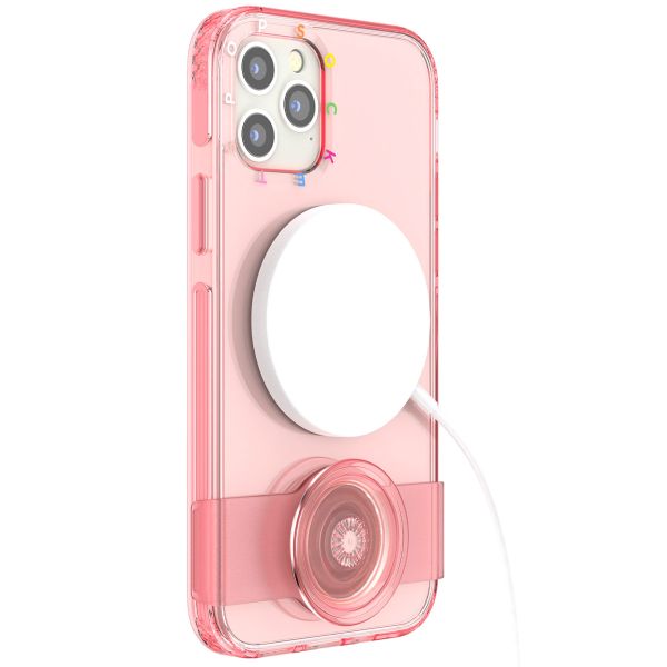 PopSockets PopCase iPhone 12 (Pro) - Roze