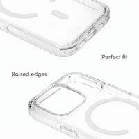 Selencia Rivièra MagSafe Back Cover with detachable hooks Apple iPhone 18 Pro / 17 Pro - Transparent