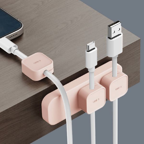 Uniq Pod Magnetische kabel organizer - Chalk Grey