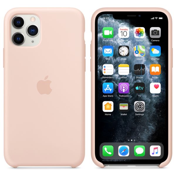 Apple Silicone Backcover Apple iPhone 11 Pro - Pink Sand