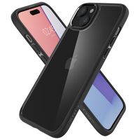 Spigen Ultra Hybrid Backcover Apple iPhone 15 - Matte Black