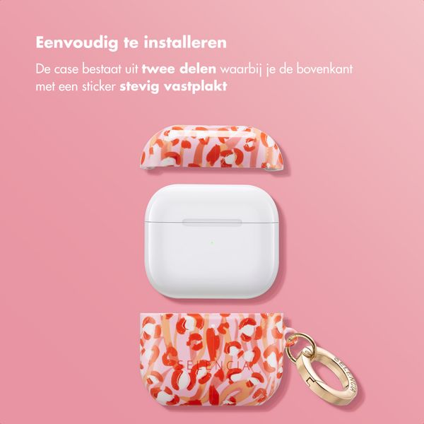 Selencia Vivid Case Apple AirPods 4 - Wild Spots Lipstick