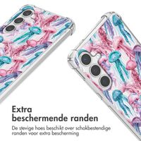 imoshion Design hoesje met koord Samsung Galaxy S24 - Jellyfish Watercolor