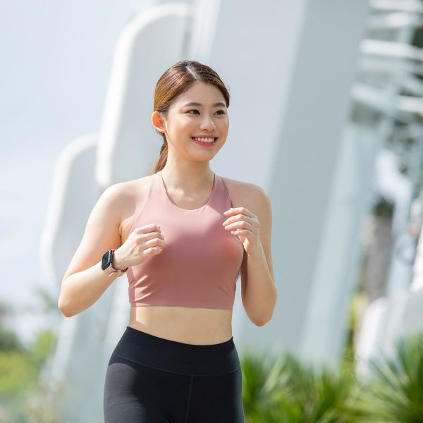 Uniq Linus AiroSoft™ Siliconen bandje Apple Watch Series 1 t/m 9 / SE (38/40/41 mm) | Series 10 / 11 (42 mm) - Rose Pink