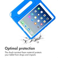 imoshion Kidsproof Tablet Case with Detachable Dolls Apple iPad 9 (2021) 10.2 inch / iPad 8 (2020) 10.2 inch / iPad 7 (2019) 10.2 inch - Blue