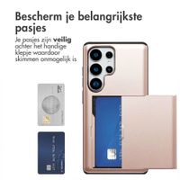 imoshion Backcover met pasjeshouder Samsung Galaxy S25 Ultra - Rosé Goud