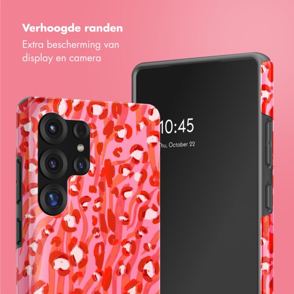 Selencia Vivid Tough Backcover Samsung Galaxy S25 Ultra - Wild Spots Lipstick