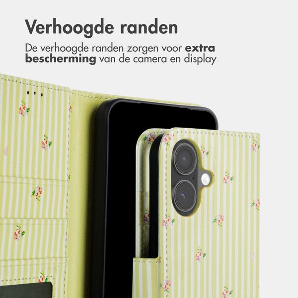 imoshion Design Bookcase Apple iPhone 16 - Garden Stripes