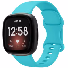 imoshion Siliconen bandje Fitbit Versa 4 / 3 / Sense (2) - Turquoise