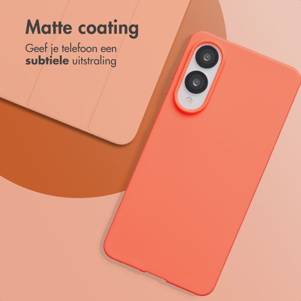 imoshion Color Backcover Samsung Galaxy S25 Edge - Apricot Crush Orange