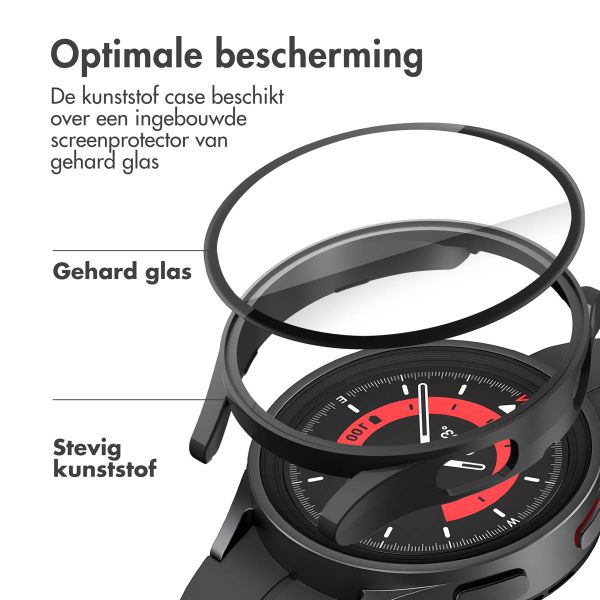 imoshion Full Cover Hardcase Samsung Galaxy Watch 4 - 44 mm - Zwart