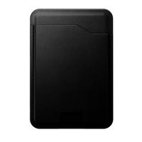 Nomad Leather Mag Wallet met Apple Find My Tracking - Black