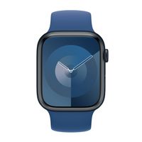 Apple Siliconen solobandje Apple Watch | 44/45/46/49 mm - Maat 9 - Ocean Blue