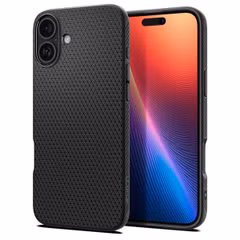 Spigen Liquid Air™ Backcover Apple iPhone 16 - Matte Black