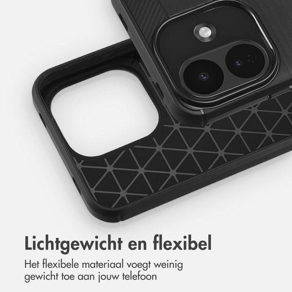 imoshion Brushed Backcover Xiaomi Redmi Note 17 Pro - Zwart