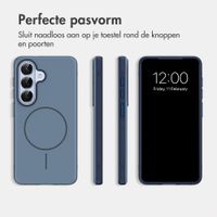imoshion Color Backcover met Thin MagSafe Ring Samsung Galaxy S26 - Donkerblauw