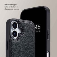 Selencia Nova Phone Case with Cord and Card Holder Apple iPhone 17 - Black