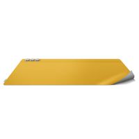 Uniq Hagen Reversible Bureau onderlegger - Canary Yellow / Chalk Grey