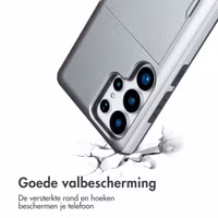 imoshion Backcover met pasjeshouder Samsung Galaxy S25 Ultra - Grijs