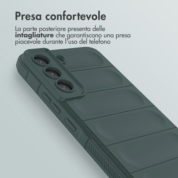 imoshion EasyGrip Backcover Samsung Galaxy S22 - Donkergroen