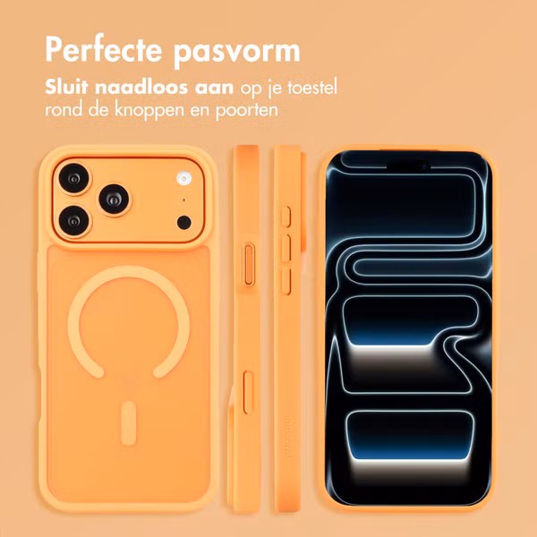 imoshion Color Guard Backcover met MagSafe Apple iPhone 17 Pro Max - Oranje