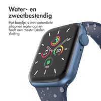 imoshion Siliconen⁺ bandje Apple Watch Series 1 t/m 9 / SE (38/40/41 mm) | Series 10 (42 mm) - Midnight - Maat S/M