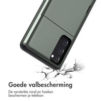 imoshion Backcover met pasjeshouder Samsung Galaxy S20 FE - Donkergroen