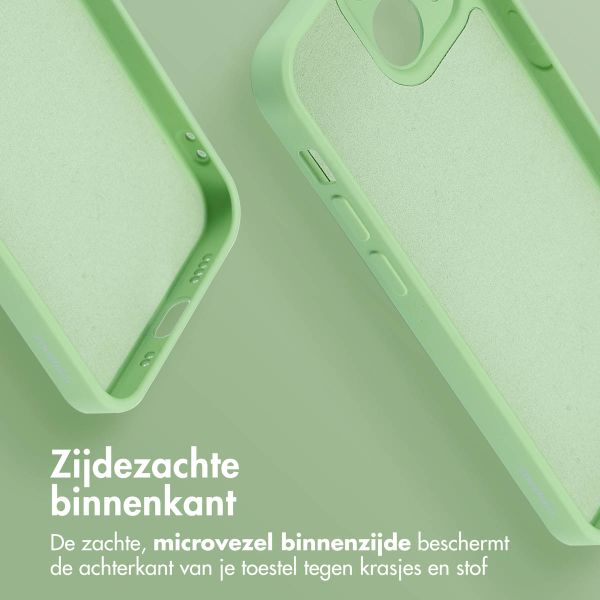 imoshion Color Backcover met MagSafe iPhone 13 Mini - Groen