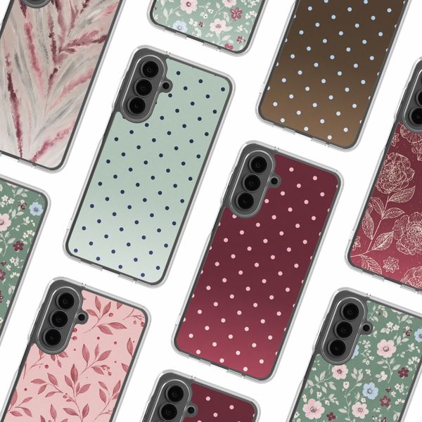 imoshion Design hoesje Samsung Galaxy A56 - Polka Dot Mintgroen