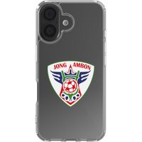 Clear Backcover Apple iPhone 16 - S.V. Jong Ambon