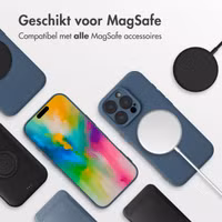 imoshion Color Backcover met MagSafe Apple iPhone 16 Pro - Donkerblauw