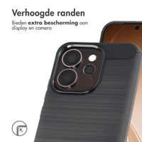 imoshion Brushed Backcover Oppo Reno15 Pro (5G) - Zwart