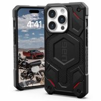 UAG Monarch Pro Backcover iPhone 15 Pro - Kevlar Black