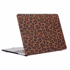 Selencia Sabi Laptop Cover Panterprint Apple MacBook Pro 14 inch (2021 / 2023 M3 chip / 2024 M4 chip / 2025 M5 chip) - Mocha Brown