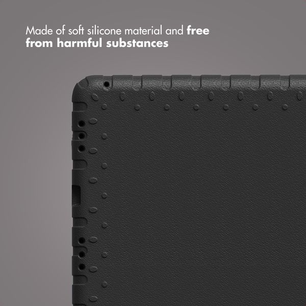 imoshion Kids-Proof Back Cover with Handle Apple iPad Air 13 inch (2026) M4 / (2025) M3 / (2024) M2 - Black