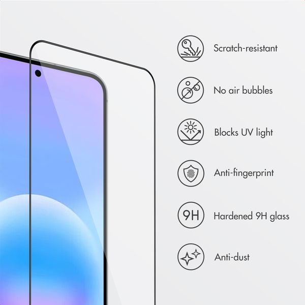 Accezz Tempered Glass Screen Protector with Applicator - 2-pack Samsung Galaxy A57 (5G)