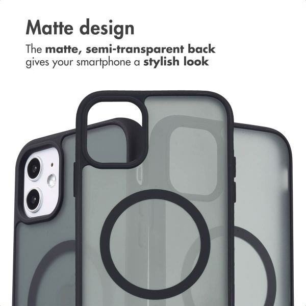 imoshion Colour Guard Back Cover with MagSafe Apple iPhone 11 - Black