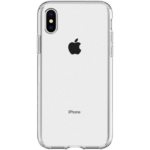 Spigen Liquid Crystal Backcover iPhone X / Xs - Transparant