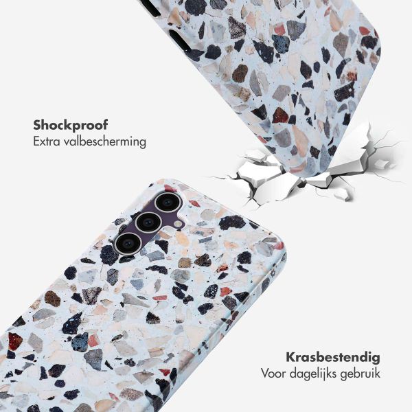 Selencia Vivid Backcover Samsung Galaxy S23 FE - Chic Terazzo