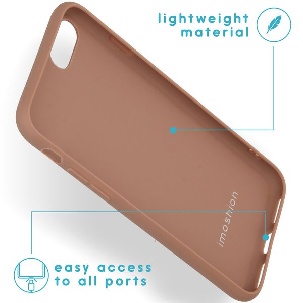 imoshion Color Backcover iPhone SE (2022 / 2020) / 8 / 7 - Taupe