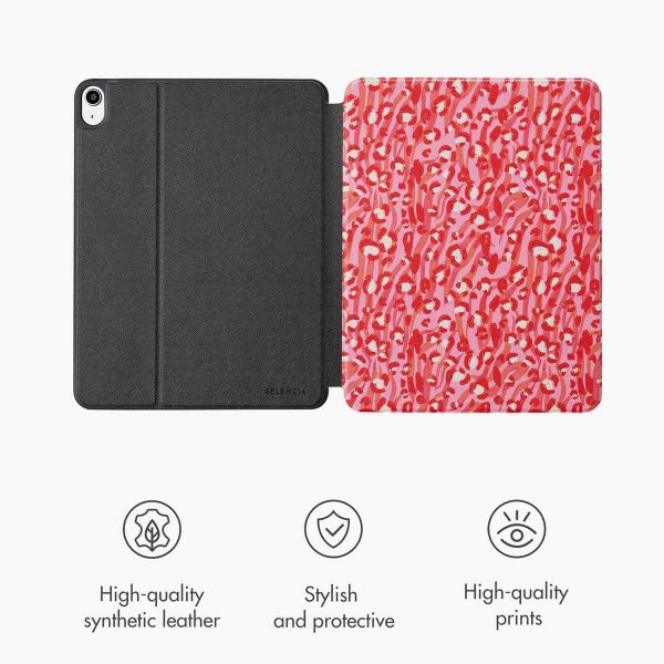 Selencia Vivid Tablet Case Apple iPad Air 11 inch (2026) M4 / (2025) M3 / (2024) M2 / Air 5 (2022) / Air 4 (2020) - Wild Spots Lipstick