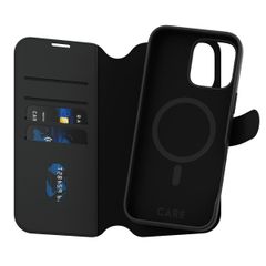 CARE by PanzerGlass Tango 2 in 1 Wallet Case MagSafe Apple iPhone 16 Pro Max - Zwart