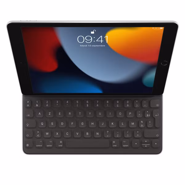 Apple Smart Folio Keyboard Apple iPad 9 (2021) 10.2 / iPad 8 (2020) 10.2 / iPad 7 (2019) 10.2 / Air 3 (2019) / Pro 10.5 (2017) - AZERTY / FR - Zwart