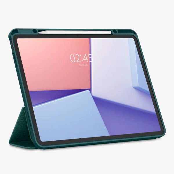 Spigen Urban Fit Bookcase iPad Air 11 inch (2024) M2 / Air 5 (2022) / Air 4 (2020) - Midnight Green