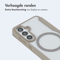 imoshion Transparante Bookcase met MagSafe Samsung Galaxy S26 - Beige